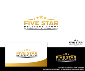 Logo Design by alvinnavarra for Five Star Delivery Group | Design: #27068201