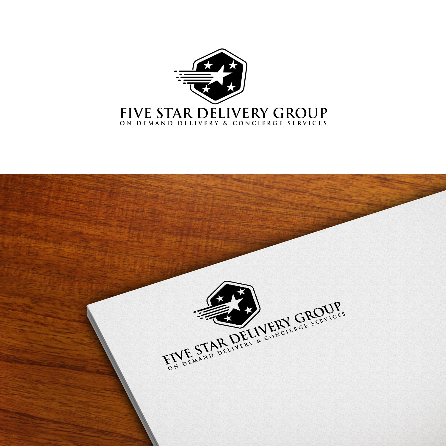 Logo Design by Maxo-Biz for Five Star Delivery Group | Design #27053607