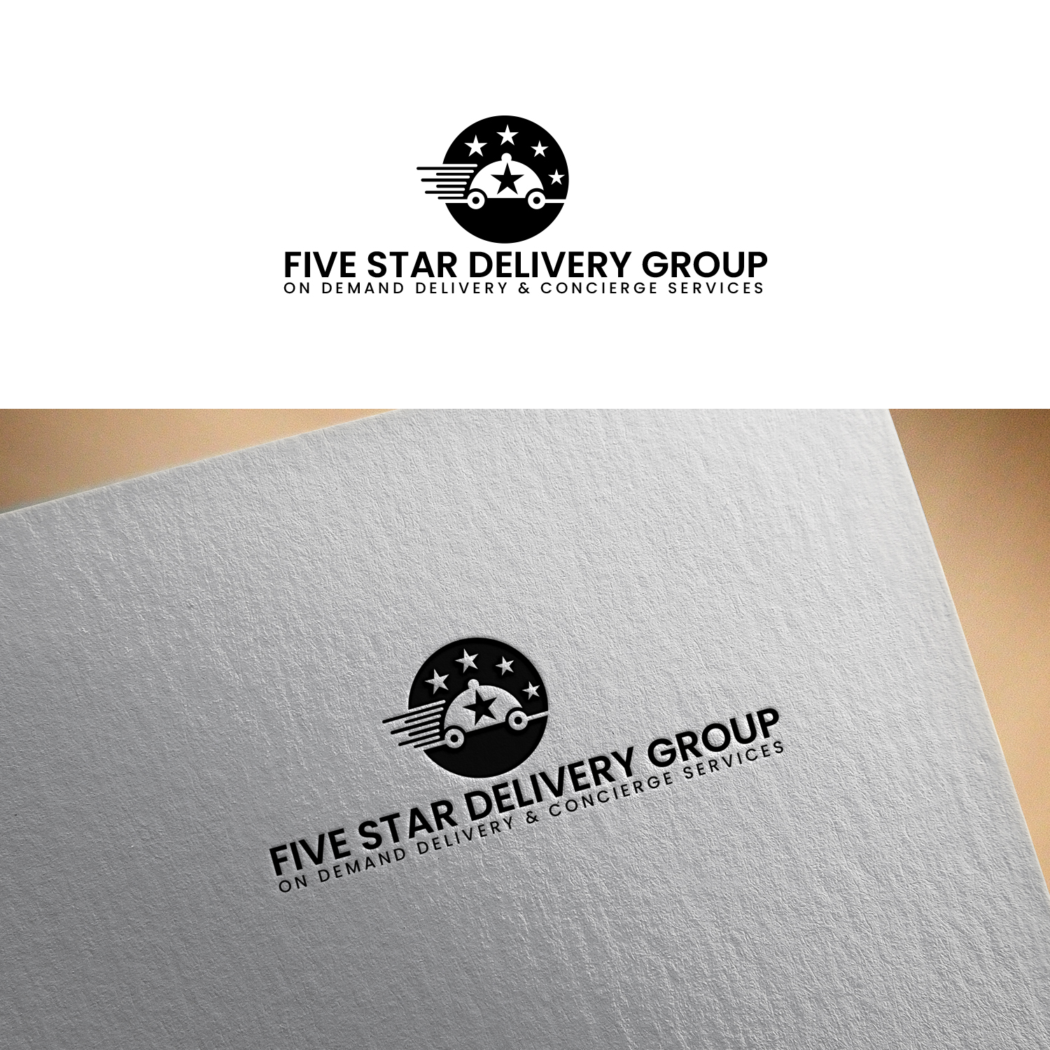 Logo Design by Maxo-Biz for Five Star Delivery Group | Design #27053608