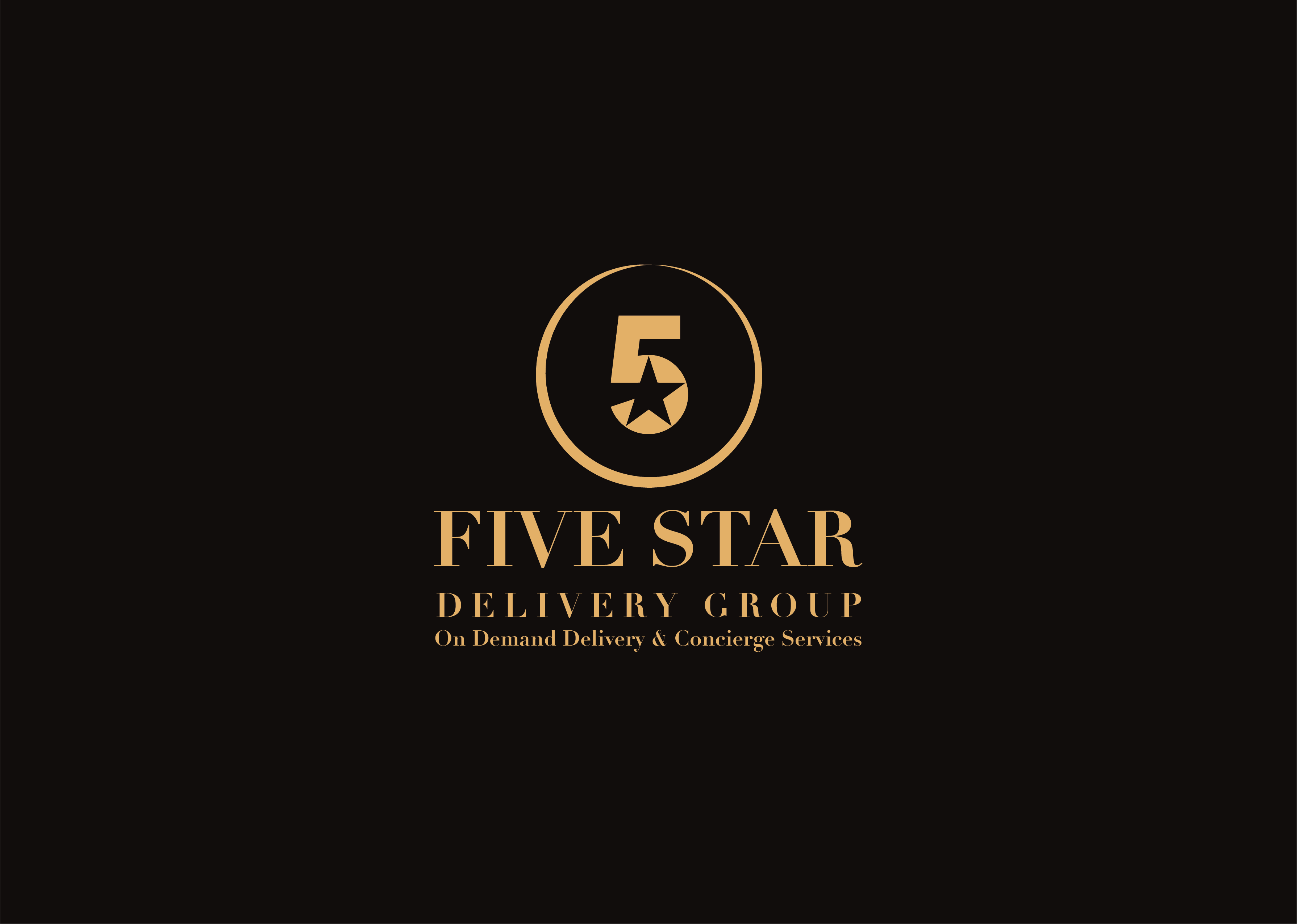 Logo Design by The Seventh Key Magic for Five Star Delivery Group | Design #27067932