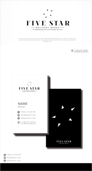 Logo Design by graphicevolution for Five Star Delivery Group | Design: #27055525
