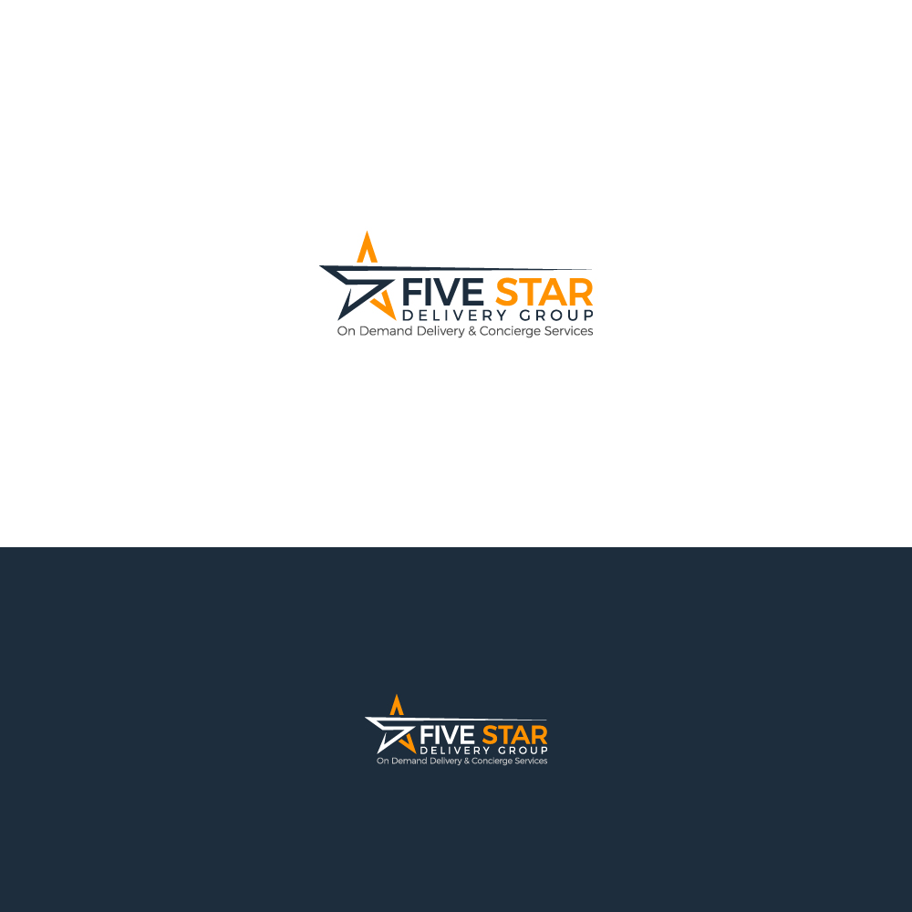 Logo Design by Gisella Guzmán for Five Star Delivery Group | Design #27085646