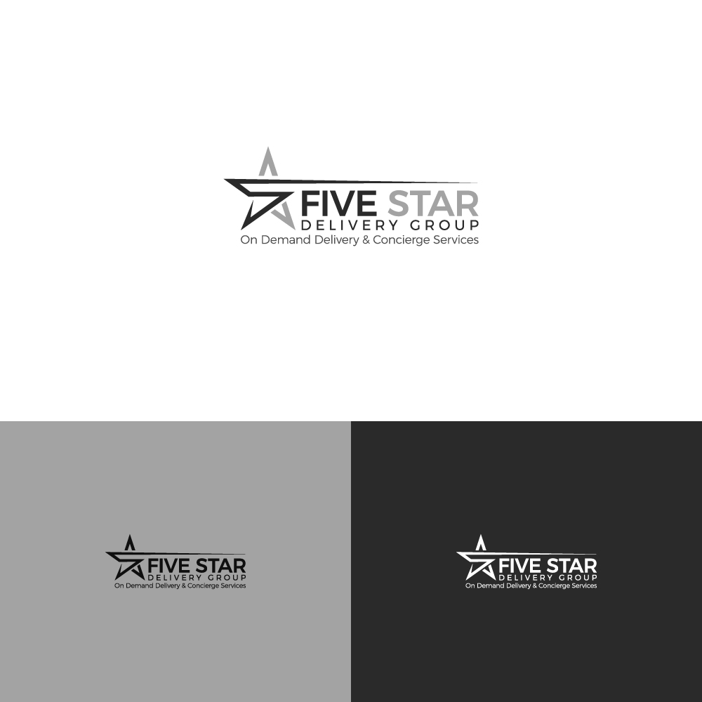 Diseño de Logo por Gisella Guzmán para Five Star Delivery Group | Diseño #27176037