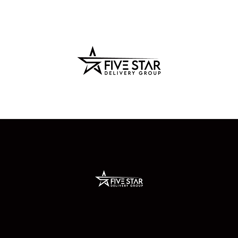 Logo Design by Gisella Guzmán for Five Star Delivery Group | Design #27180577