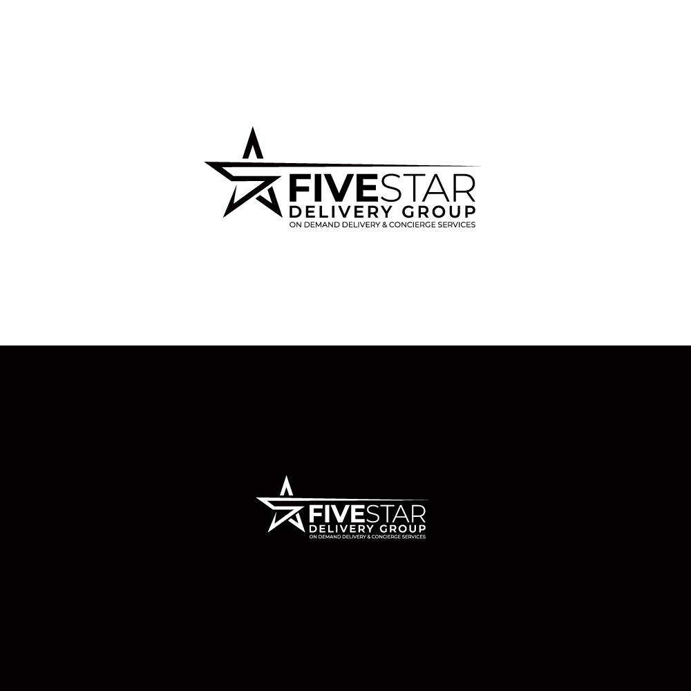 Logo Design by Gisella Guzmán for Five Star Delivery Group | Design: #27207260