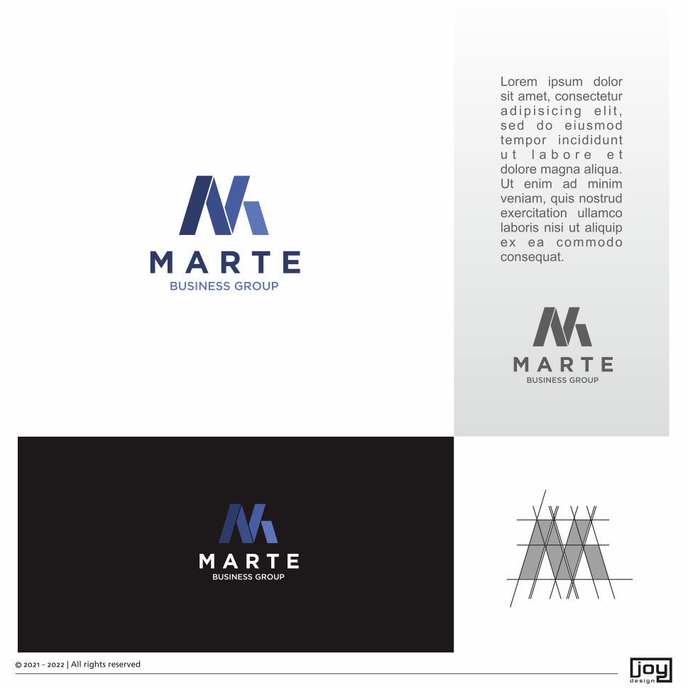 Logo Design by joysetiawan  for Marte Business Group | Design #27052849