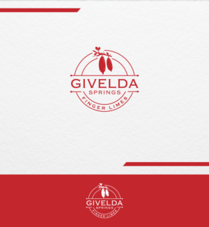 Givelda Springs Finger Limes | Diseño de Logo por ecorokerz