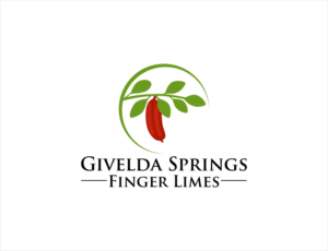 Givelda Springs Finger Limes | Logo Design by BNdesigner