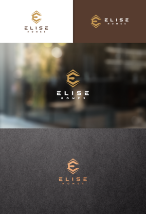 elise homes | Logo Design by Paperfox Designs