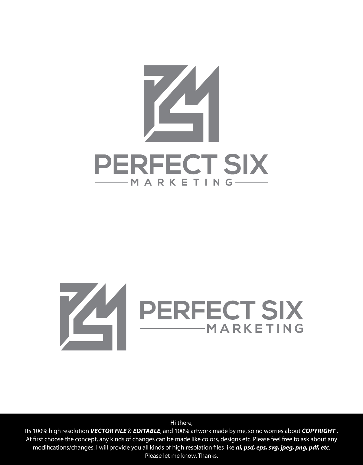 Logo Design by FireflyArt for Perfect SIx | Design #27059374