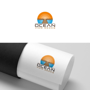 Ocean View Decks | Logo Design by Trident