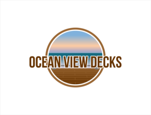 Ocean View Decks | Logo Design by BNdesigner