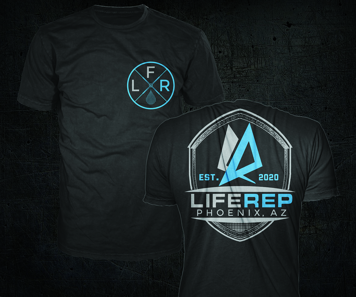 T-shirt Design by Milton Bhowmik for LifeRep | Design #27086383