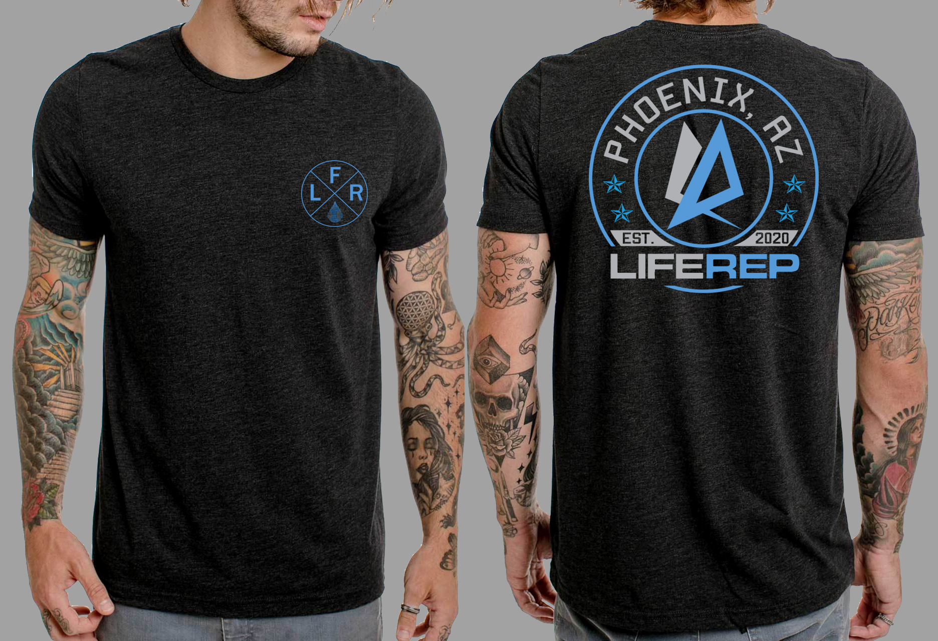 T-shirt Design by O_O NIZAL O_O for LifeRep | Design #27088348