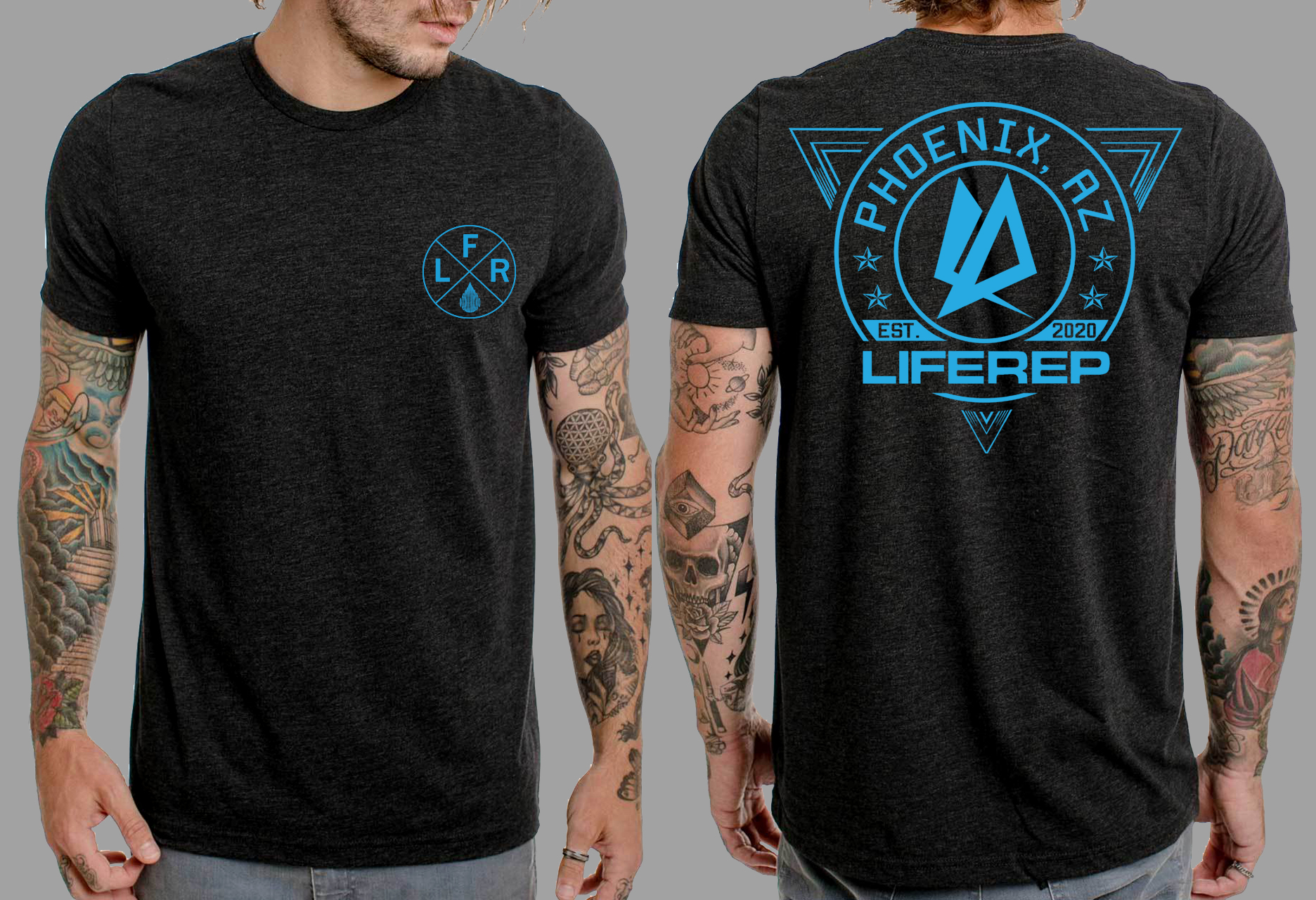 T-shirt Design by O_O NIZAL O_O for LifeRep | Design #27088428