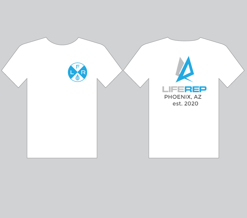 Diseño de Camiseta por instudio para LifeRep | Diseño #27082399