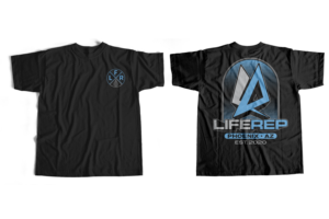 Life Rep Shirt 1 | T-shirt Design by Vallerie L.