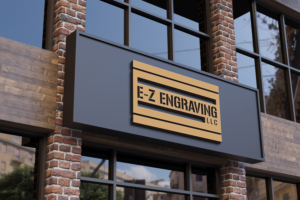E-Z Engraving, LLC | Logo Design by makerlogoz