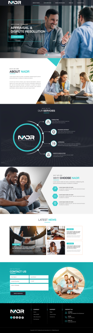 Web Design by Blue Sparrow for this project | Design: #27083950