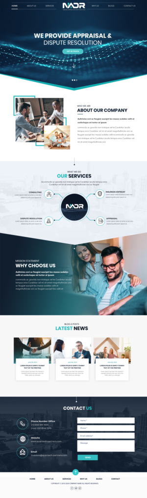 Diseño Web por Blue Sparrow para este proyecto | Diseño: #27084547