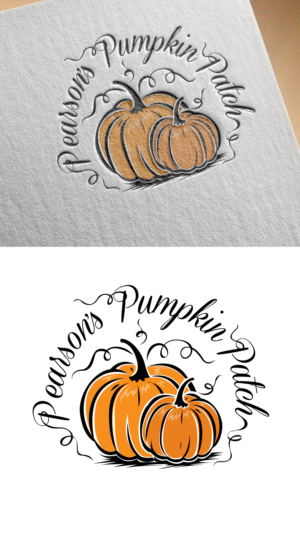 Pearson’s Pumpkin Patch | Logo Design by blue eye