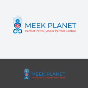 MEEK PLANET    Perfect Power, Under Perfect Control! | Logo Design by Elizabeta