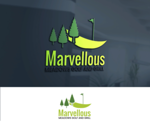 Marvellous Meadows Golf and Grill | Logo Design by BabAgori