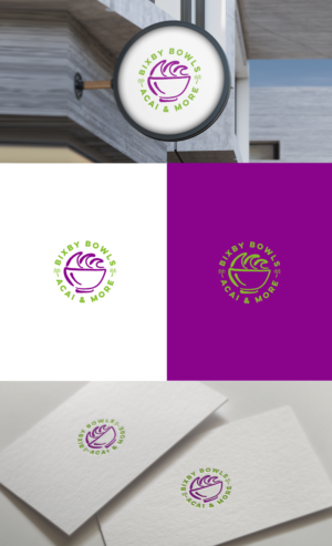 Bixby Bowls Acai & More | Logo Design by GLDesigns