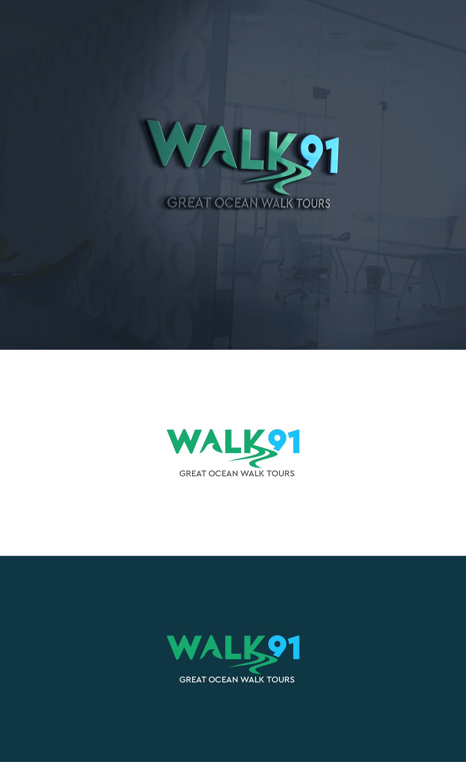 Logo-Design von Omee für Apollo Bay Surf & Kayak | Design #27089635