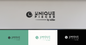UNIQUE PIECES --- underline/slogan: made by silke .... or: by silke | Logo-Design von syra1233