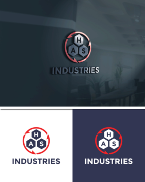 HAS I or HAS Industries | Logo-Design von Md Shehidul Islam Rimon