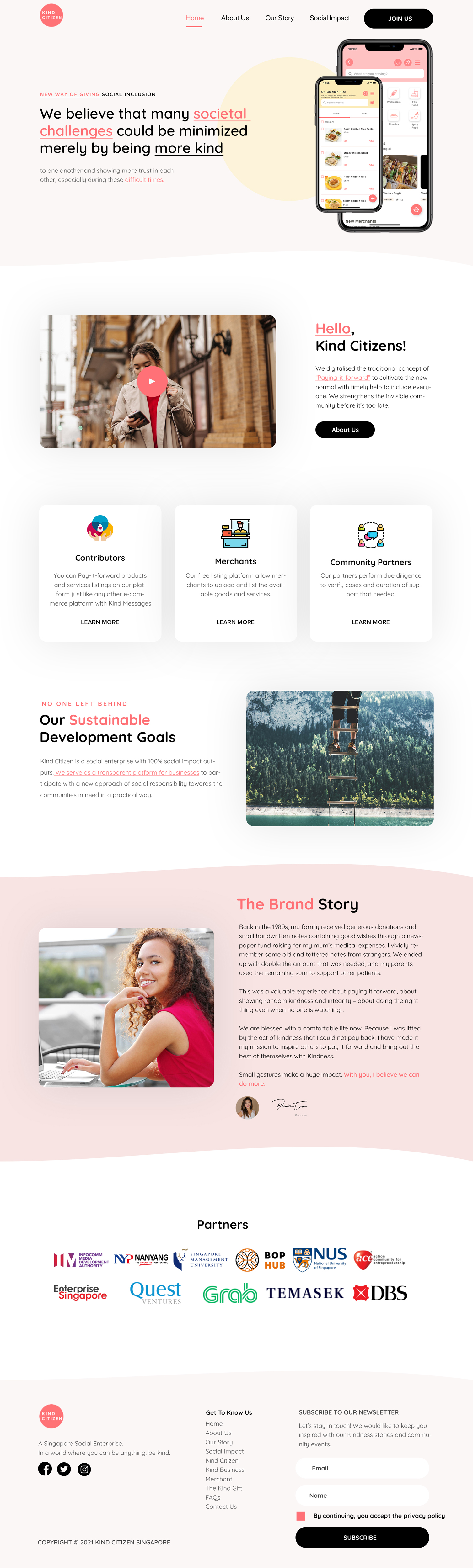 Web Design by Alvine for Gmeal Singapore Pte Ltd | Design #27131823