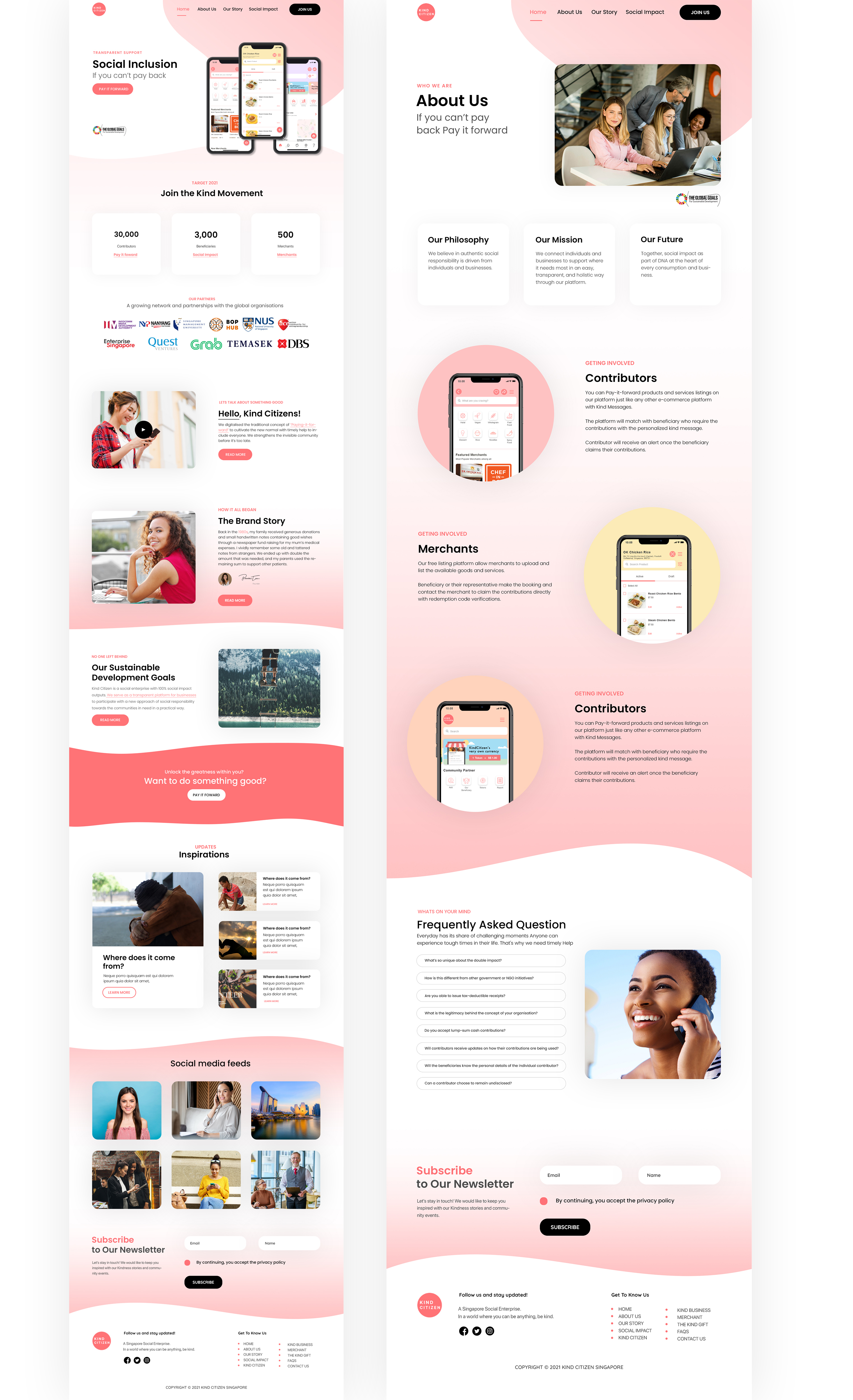 Web-Design von Alvine für Gmeal Singapore Pte Ltd | Design #27139278