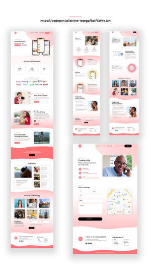Web Design by Alvine for Gmeal Singapore Pte Ltd | Design: #27144577
