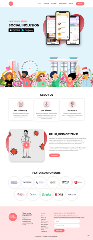 Web Design by pb for Gmeal Singapore Pte Ltd | Design: #27071865