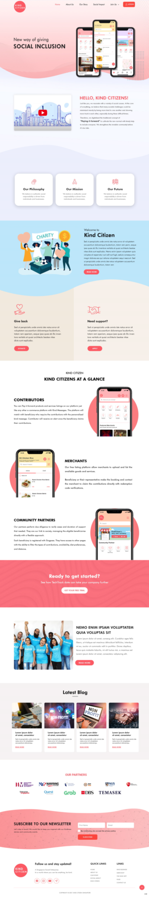 Web-Design von pb für Gmeal Singapore Pte Ltd | Design #27090244