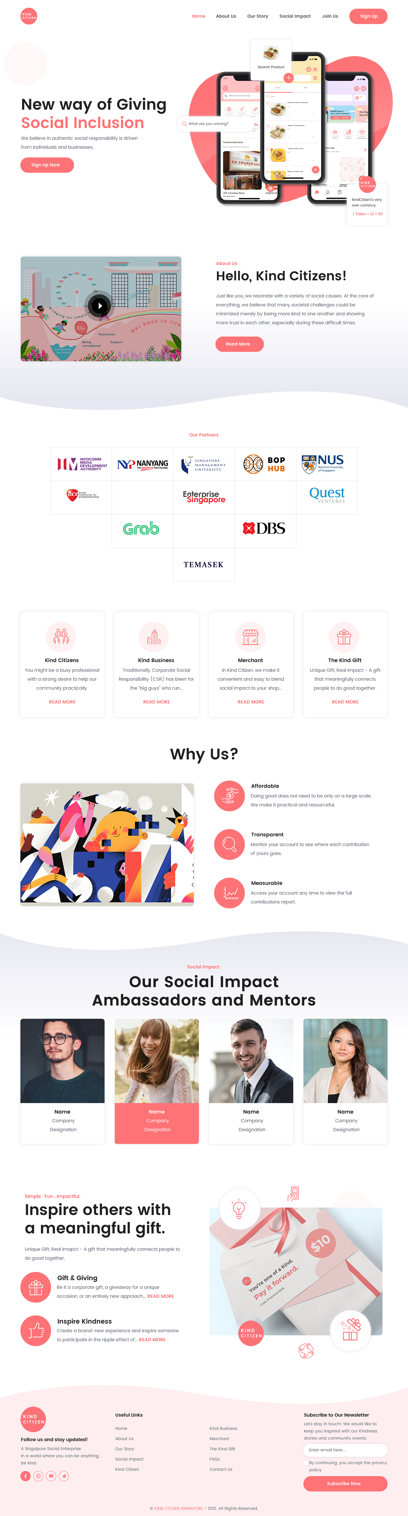 Web Design by rightway for Gmeal Singapore Pte Ltd | Design #27087900