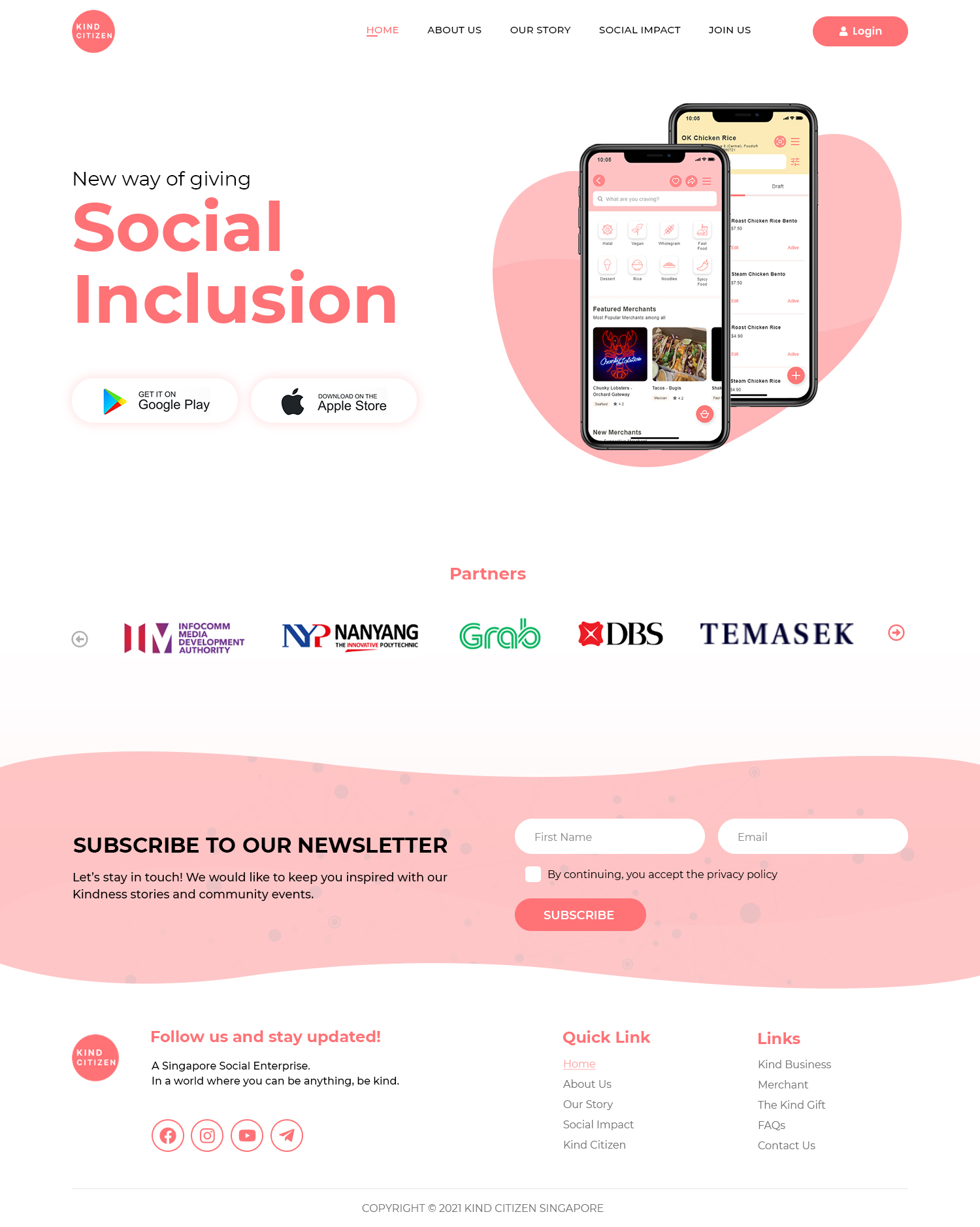 Web Design by Ved Web Services for Gmeal Singapore Pte Ltd | Design #27088580