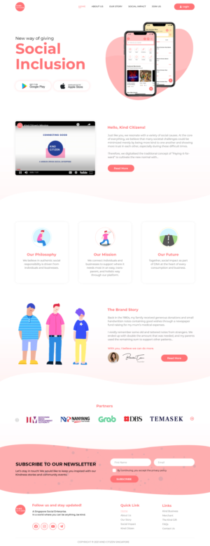 Diseño Web por Ved Web Services para Gmeal Singapore Pte Ltd | Diseño: #27088581
