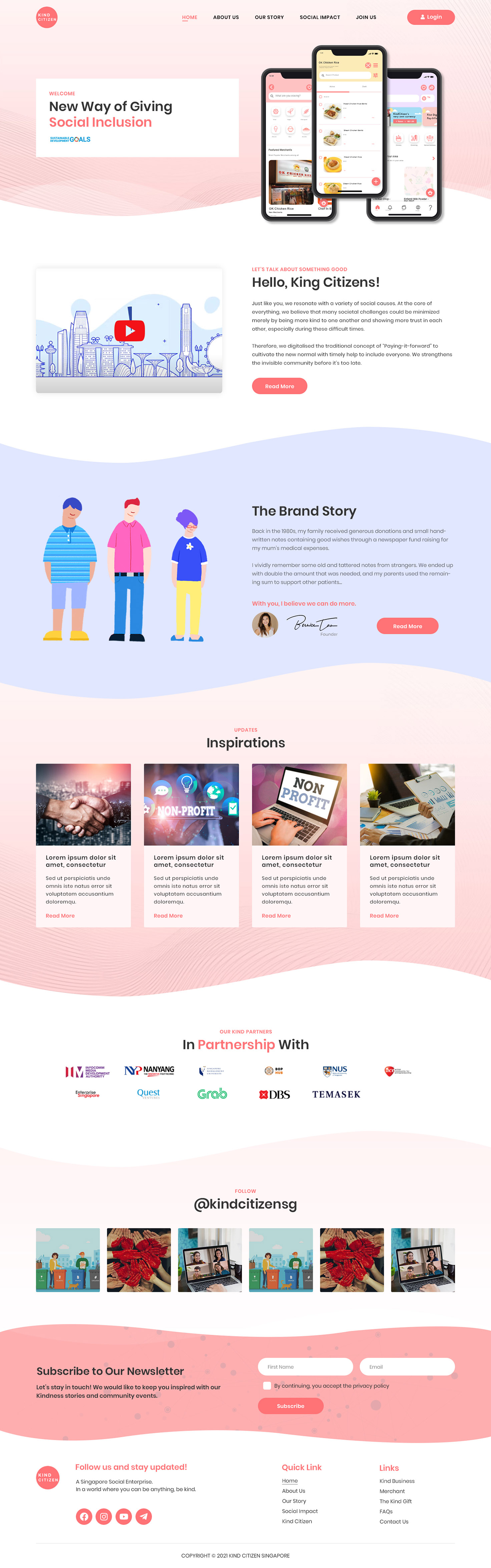 Web-Design von Ved Web Services für Gmeal Singapore Pte Ltd | Design #27127953