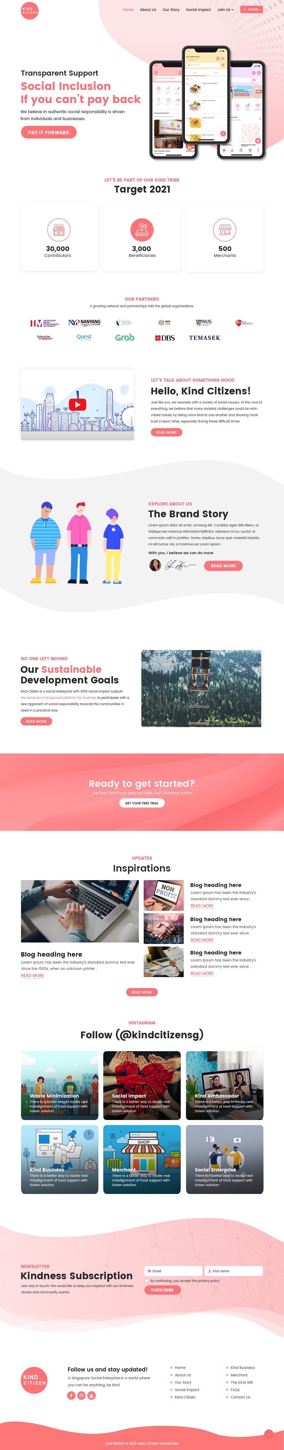 Web Design by nzdesigners for Gmeal Singapore Pte Ltd | Design #27140563