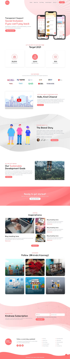 Diseño Web por nzdesigners para Gmeal Singapore Pte Ltd | Diseño: #27158477
