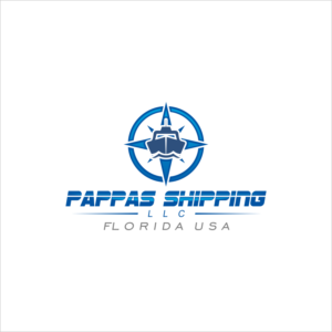 Pappas Shipping LLC Florida USA | Diseño de Logo por damian