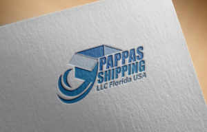 Pappas Shipping LLC Florida USA | Logo Design by Roger B.