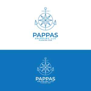 Pappas Shipping LLC Florida USA | Logo Design by Graphic Bricks