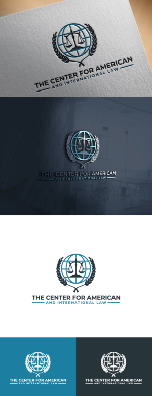 The Center for American and International Law; [something that reflects the 75th anniversary; the tagline - Law Justice Worldwide | Logo-Design von JUEL RANA 525340