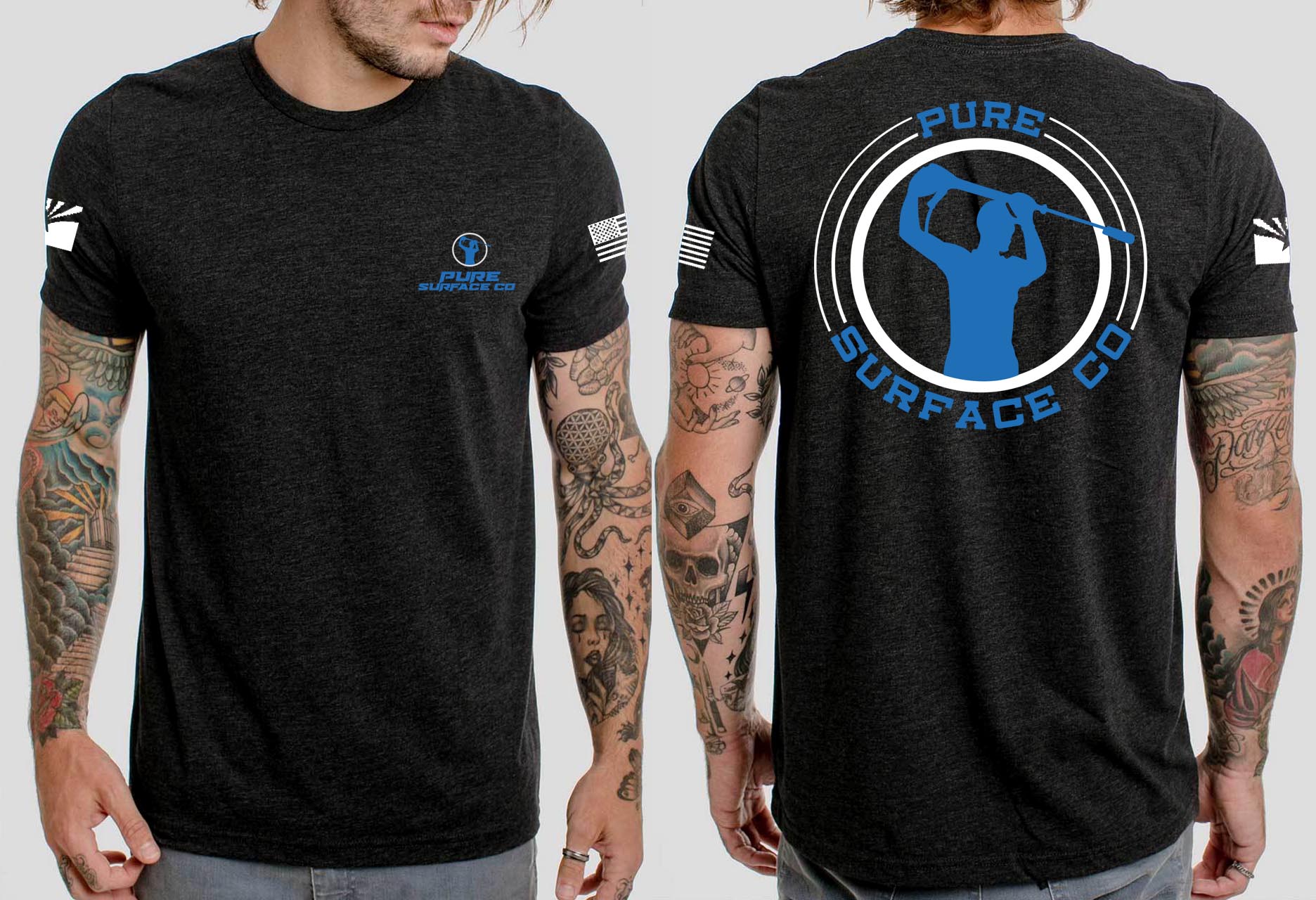 T-Shirt-Design von O_O NIZAL O_O für Pure surface co | Design #27075124