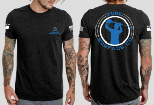 T-shirt Design by O_O NIZAL O_O for Pure surface co | Design: #27075124