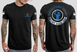 T-shirt Design by O_O NIZAL O_O for Pure surface co | Design: #27075214