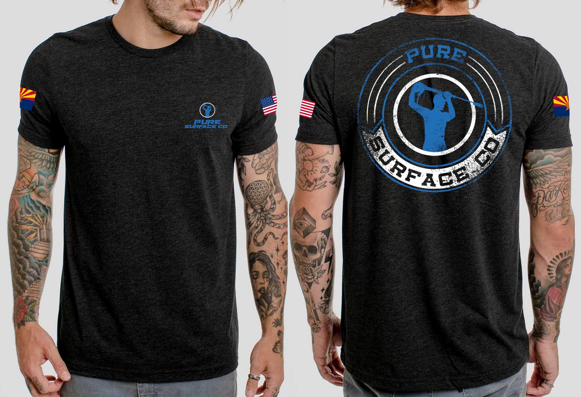 T-Shirt-Design von O_O NIZAL O_O für Pure surface co | Design #27075220